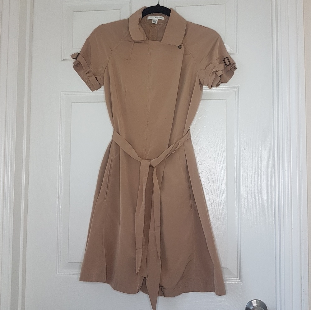 Trench coat dress